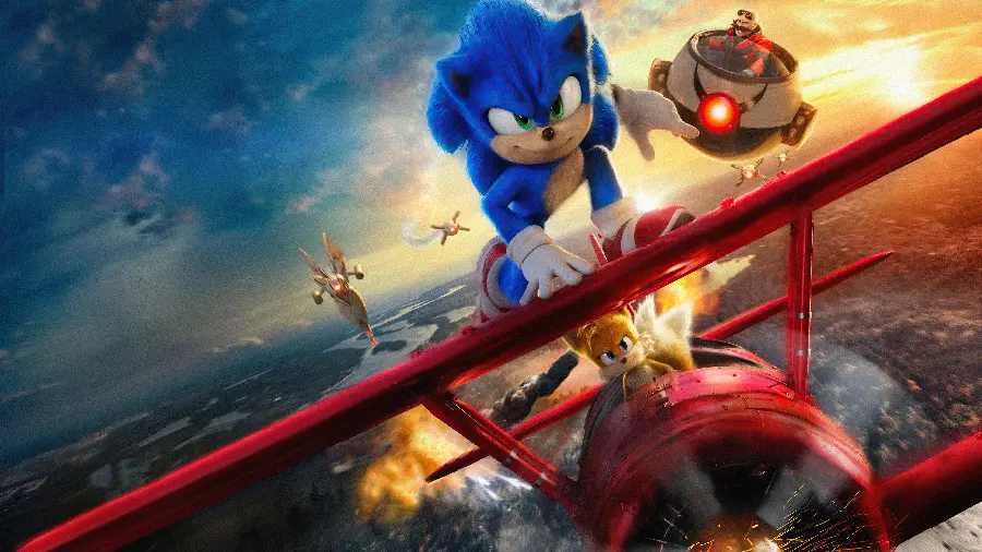 Sonic and Tails photo in the latest Sonic the Hedgehog animated movie