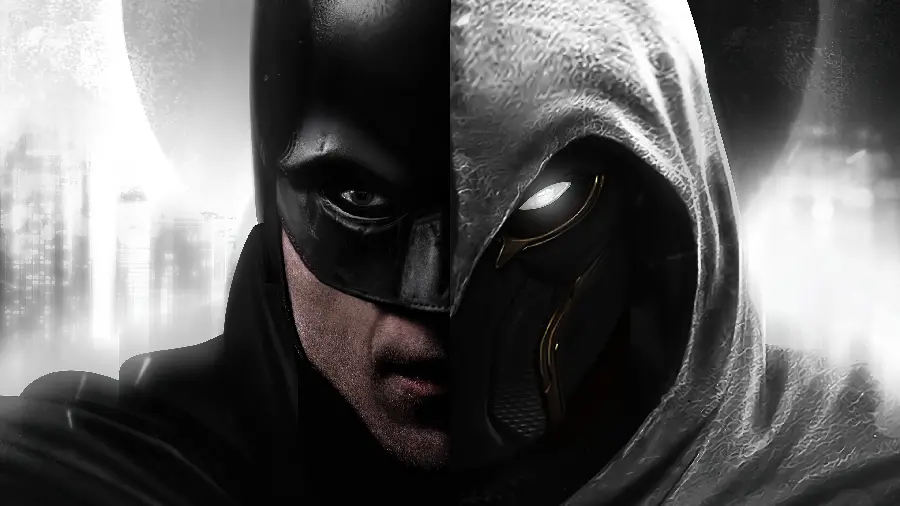 Moon Knight Photo and Batman Together for a Cool Profile for Boys