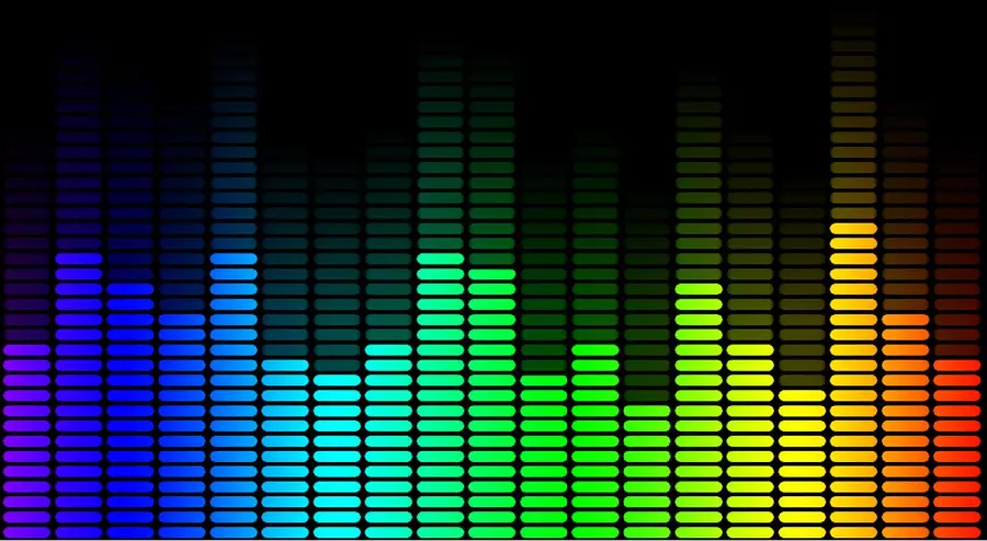 Free Download Colorful Equalizer Vector for Editing