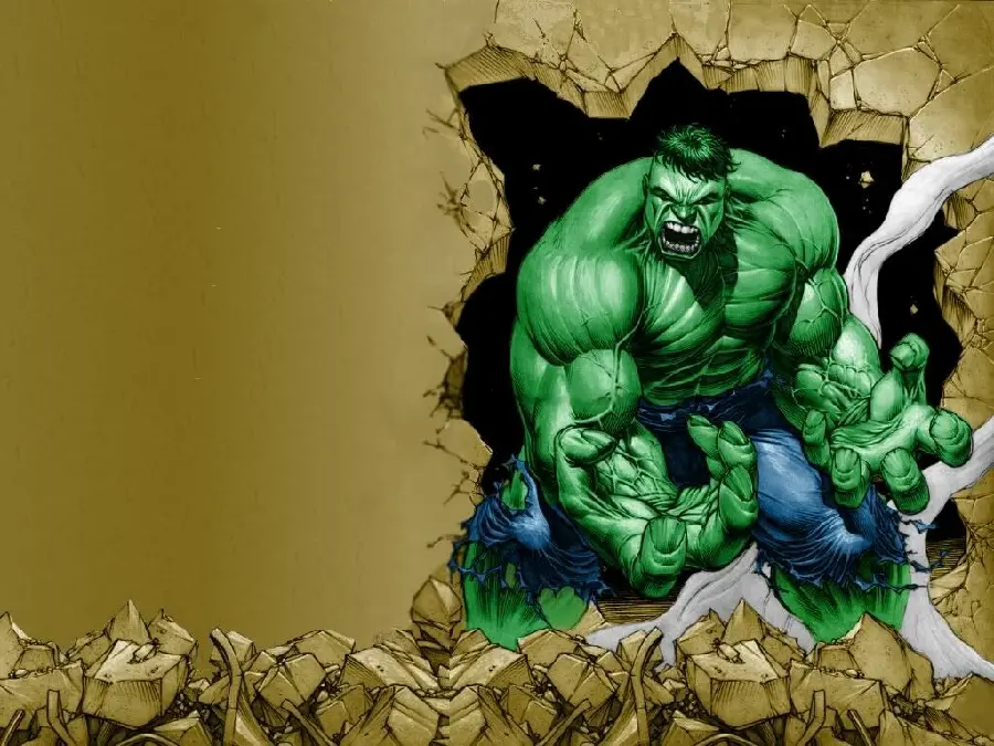 Angry Hulk Photo and Drawing for Boys Profile
