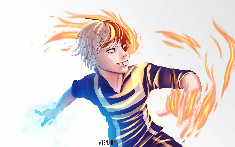 Shoutou Todoroki character wallpaper
