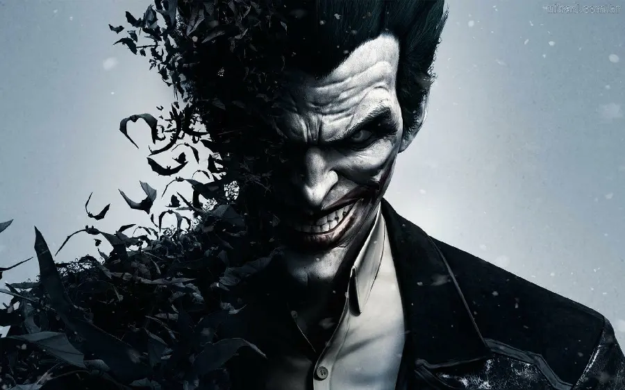 Wallpaper of the Joker character for fans of this character in 4K quality