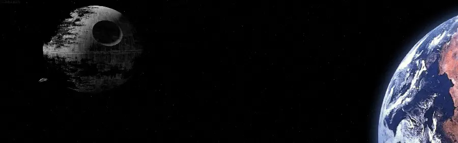 Fantasy image of the Earth and the Unknown for widescreen monitor backgrounds