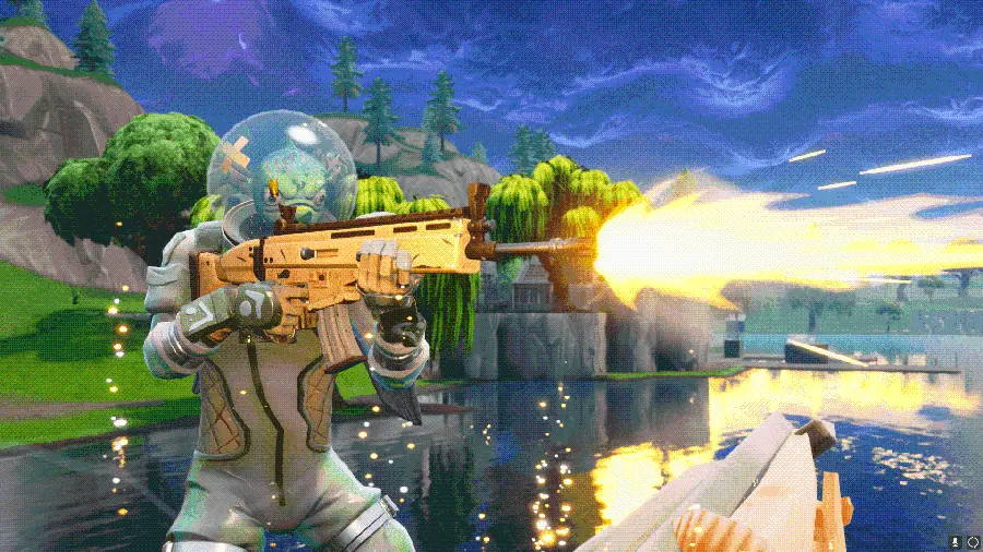 Fortnite video game image for mobile and phone background