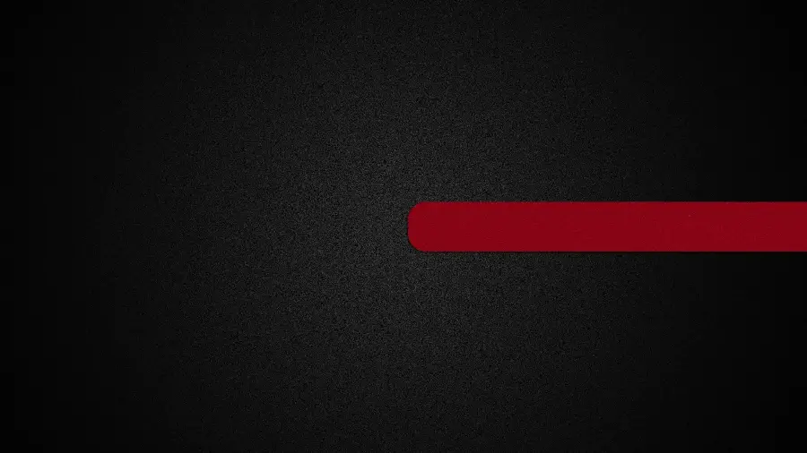 Simple wallpaper with matte red color and dark theme