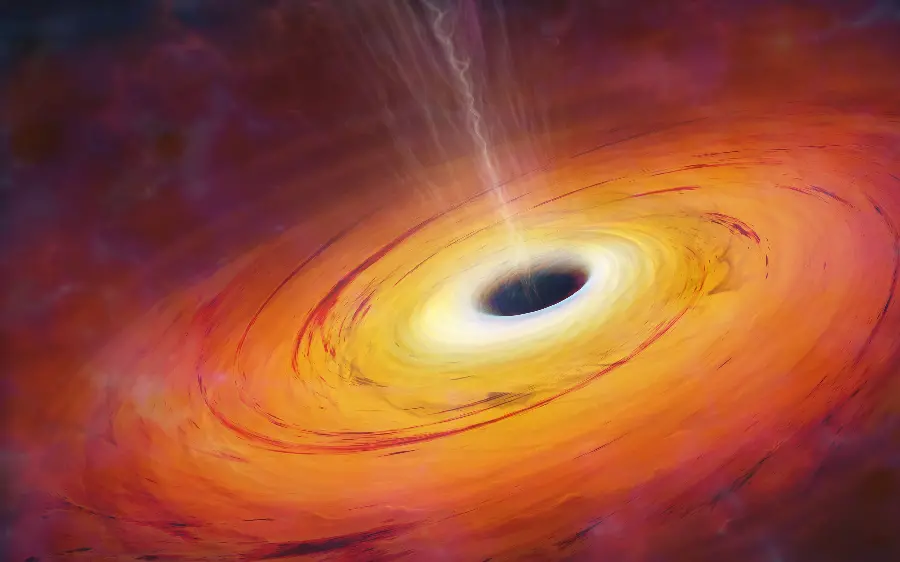 Best space black hole images