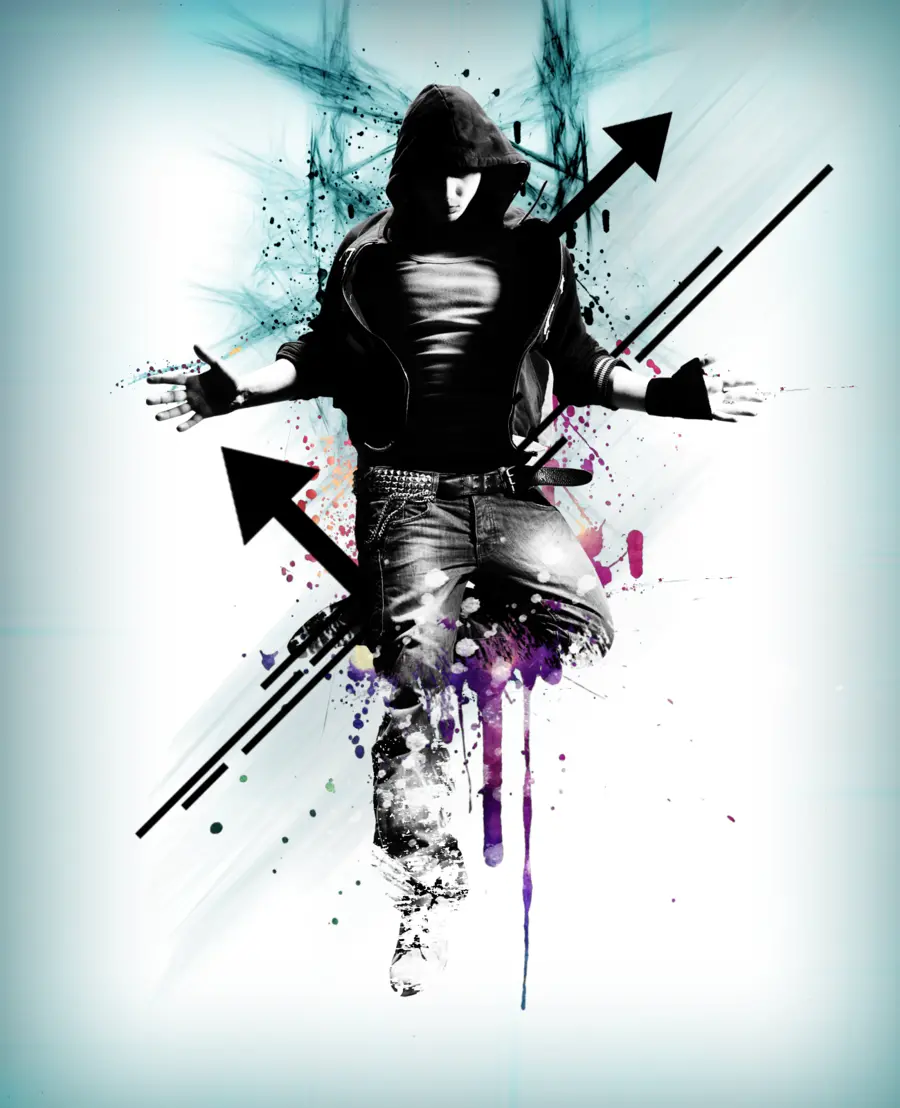 Hip Hop and Street Dance Boy Background for Computer and Phone