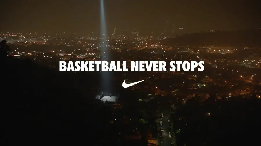 Basketball text photo with the theme of basketball will never stop