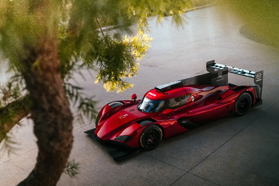 Mazda racing car background photo with full HD quality