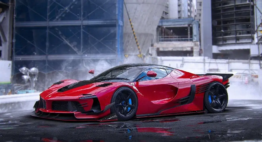 Red LaFerrari Photo HD