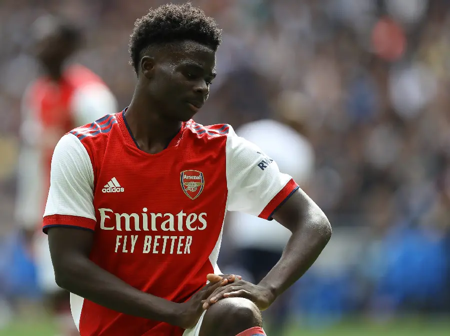 Bukayo Saka photo in 4K quality