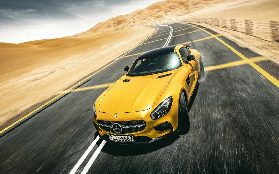 Download a Mercedes-Benz car profile photo with a special color