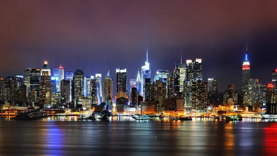 New York City photo from the East Coast of South Manhattan