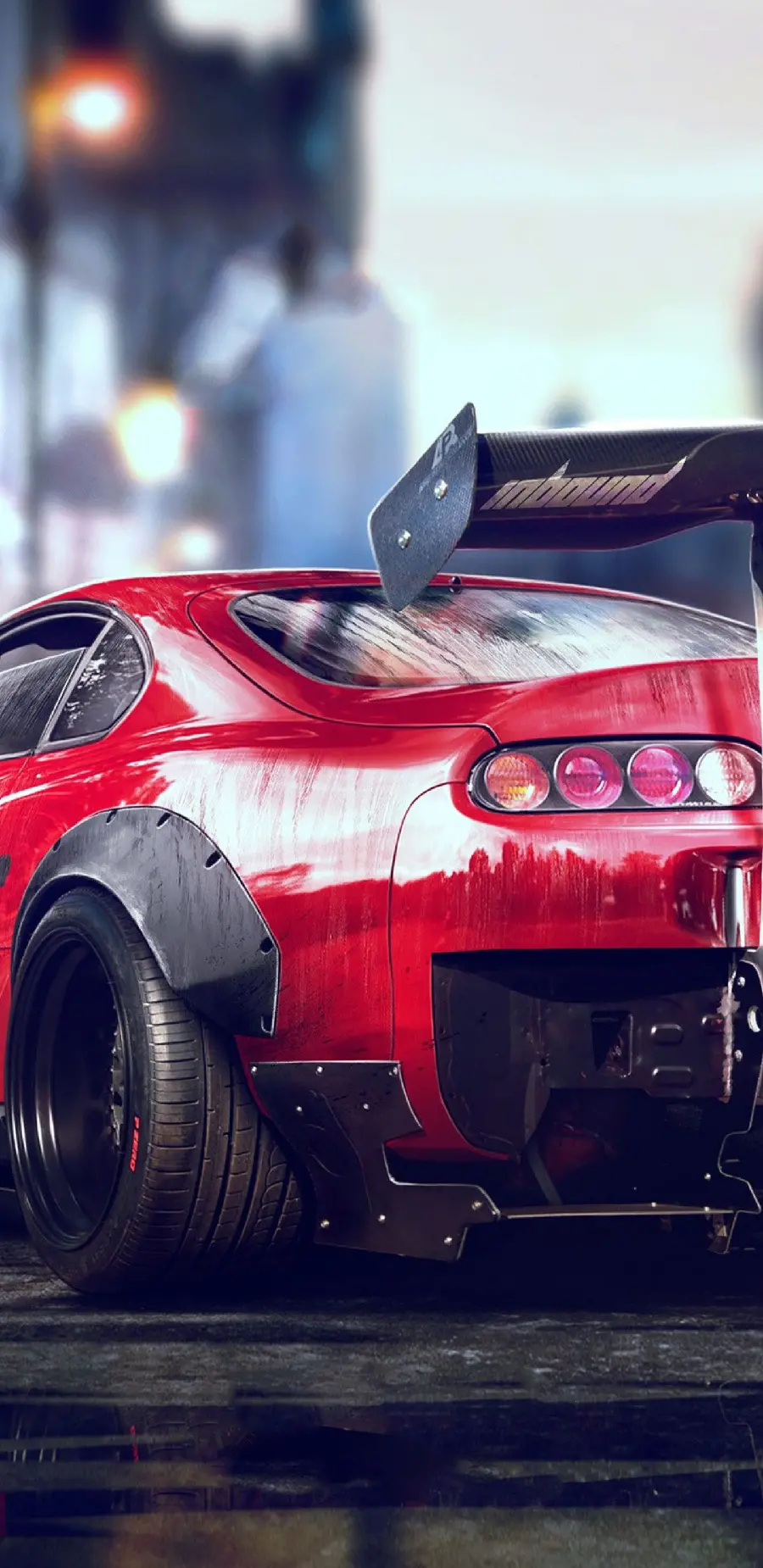 New and sporty Toyota Supra car wallpaper for iPhone