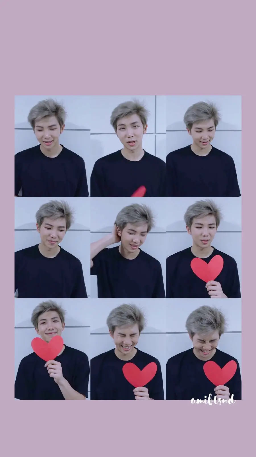 Profile photo of Kim Namjoon from the BTS group