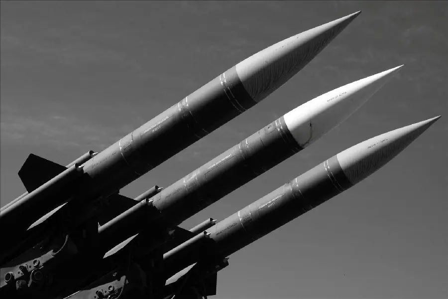 The best black and white image of missiles ready to be launched in HD quality