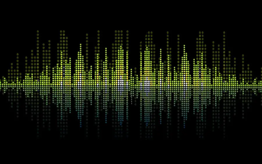 Music Equalizer Green Photo with Direct Link