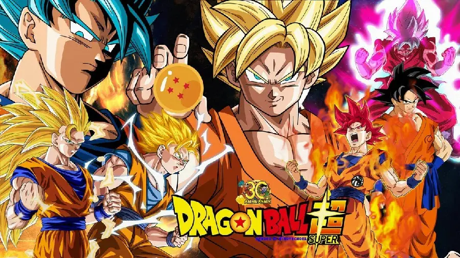 Wallpaper of the anime Dragon Ball Super Saiyan Legendary
