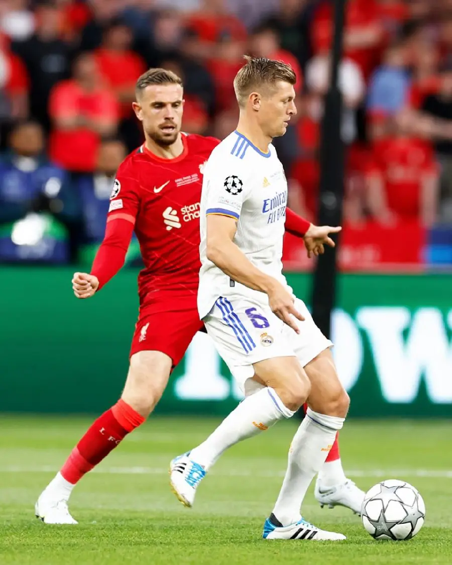 Photo of Toni Kroos in Champions League Final 2022