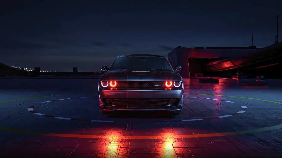 High Quality Dodge Challenger 2022 SRT Model Photo