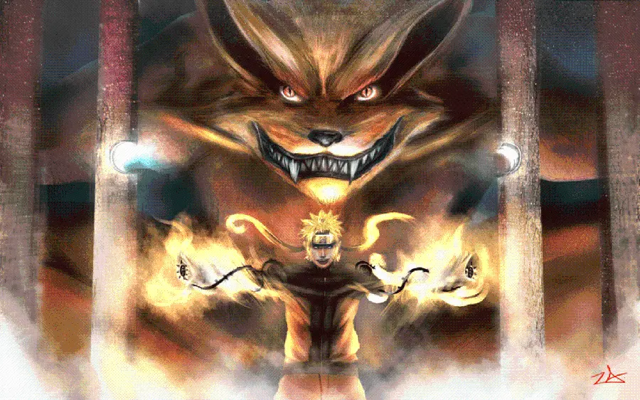 Photo of Minato Namikaze in the anime Naruto for profile and background
