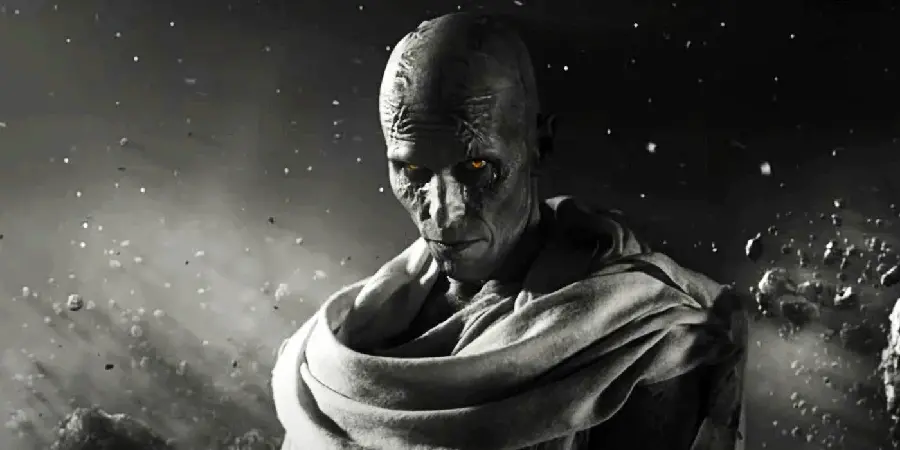 Photo of Christian Bale in the movie Thor: Love and Thunder
