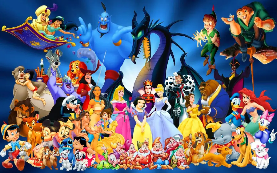 Cool and great photo From all Walt Disney animations