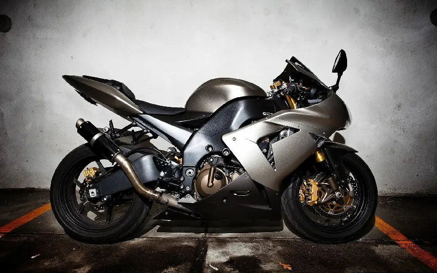 Wallpaper of a motorcycle with a very modern and beautiful design