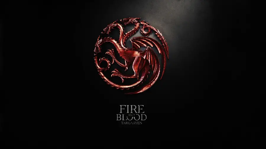 Targaryen Fire & Blood wallpaper from House of the Dragon