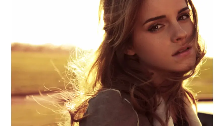 Wallpaper of Emma Watson, the English actress from Harry Potter