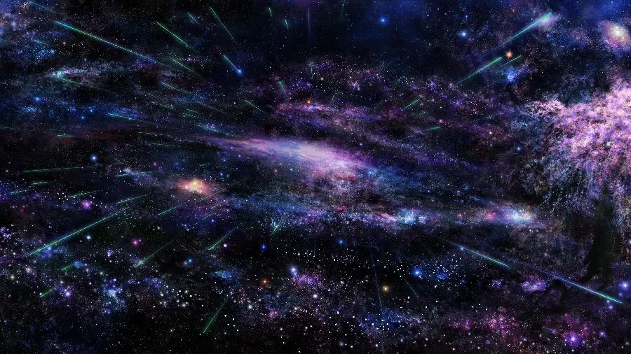 A beautiful and stunning photo of the Milky Way galaxy for a profile and background