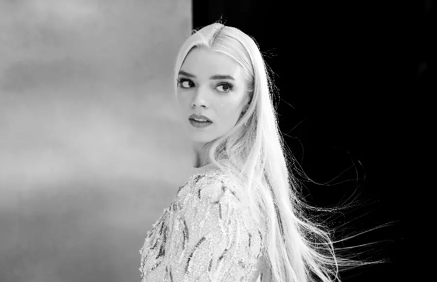High quality profile photo of Anya Taylor Joy, an attractive and beautiful actress
