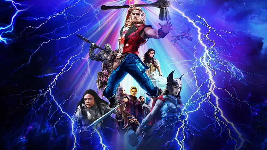 Thor Love and Thunder Movie Photo for High Quality Wallpaper