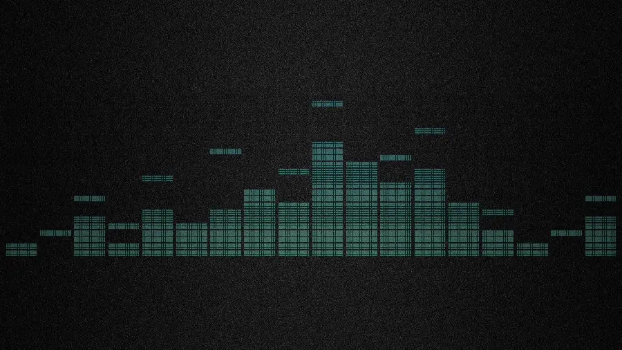 The most different equalizer image with a dark background for Windows 11 background