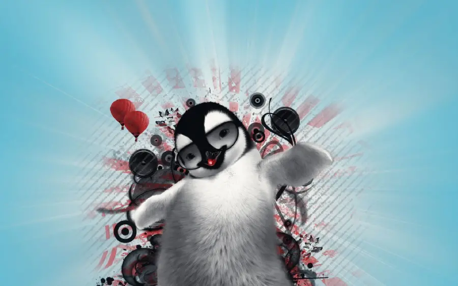 Dancing penguin photo for wallpaper and cool wallpaper
