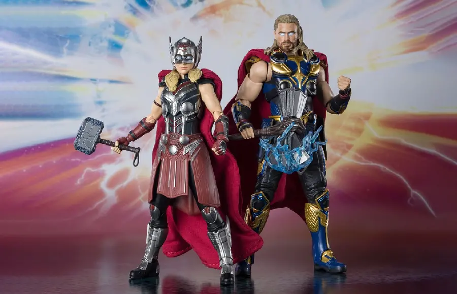 Photos of the new movie Thor Love and Thunder for computer wallpaper