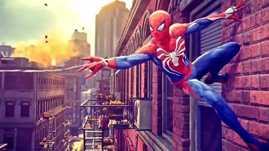 Spiderman Photo While Doing Difficult Missions for Phone