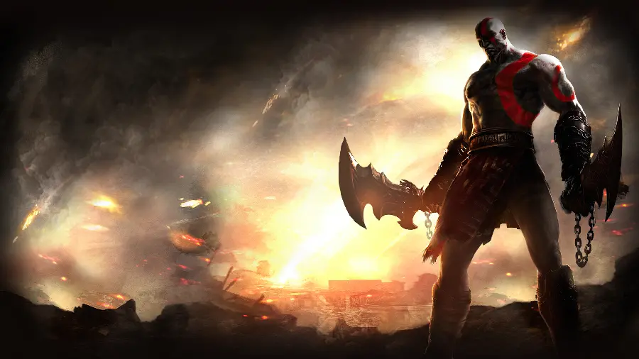 Kratos photo and wallpaper in God of War 3 God of War for mobile phones