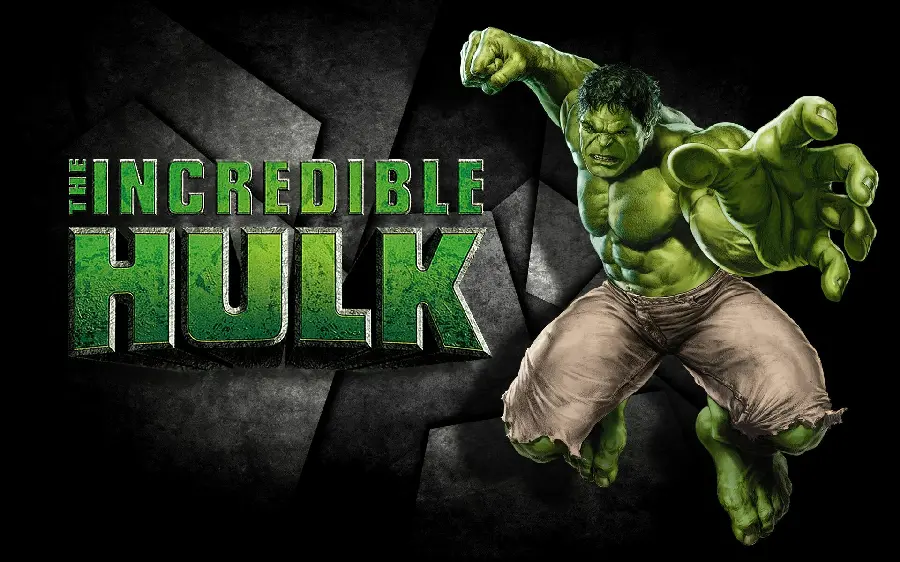 Beautiful and cool photo of the Incredible Hulk with a deadly punch and superhuman ability