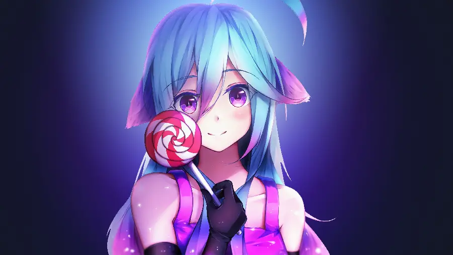 Beautiful Anime Girl Profile Picture for Social Media
