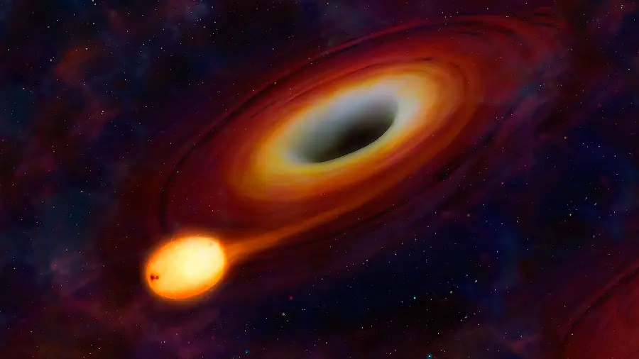 Download Milky Way black hole wallpaper