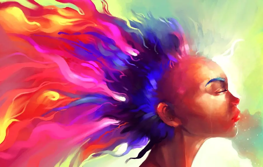 The latest fantasy girly background for mobile phones in HD quality
