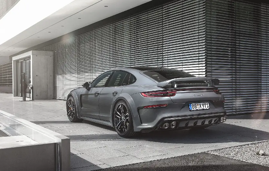 Photo of Porsche Panamera Turbo for wallpaper and phone wallpaper