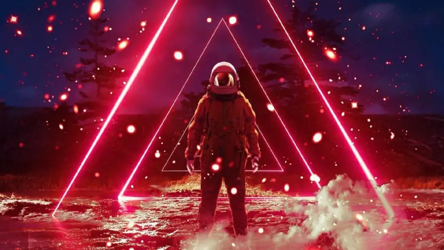 Special luxury profile photo for girls and boys with fantasy astronaut design