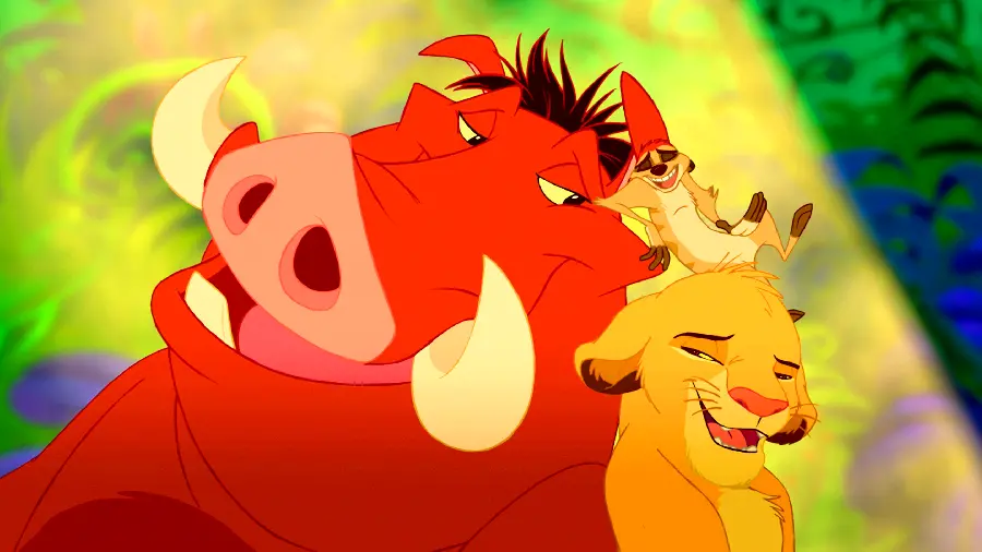 Photo of the animation The Lion King in the Walt Disney collection for wallpaper