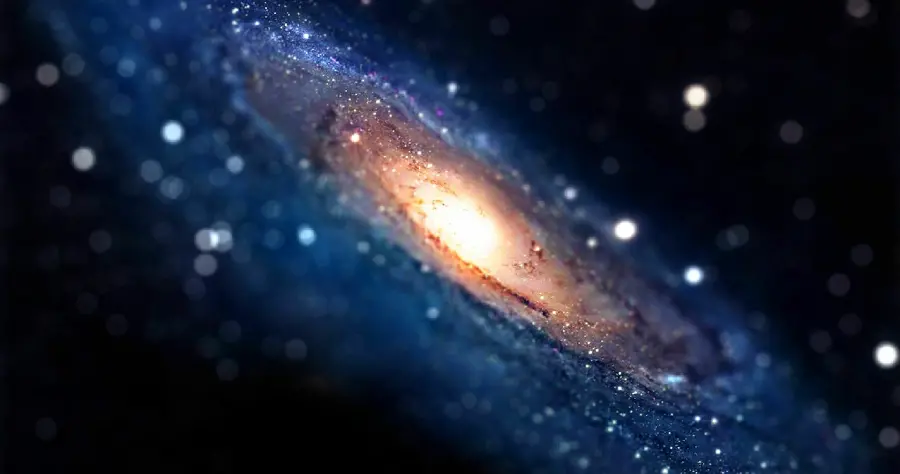NASA's stunning image of the center of the Milky Way in very high quality