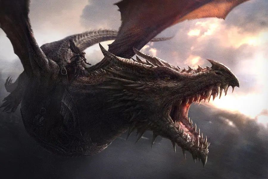 House of the Dragon dragon background image for laptop