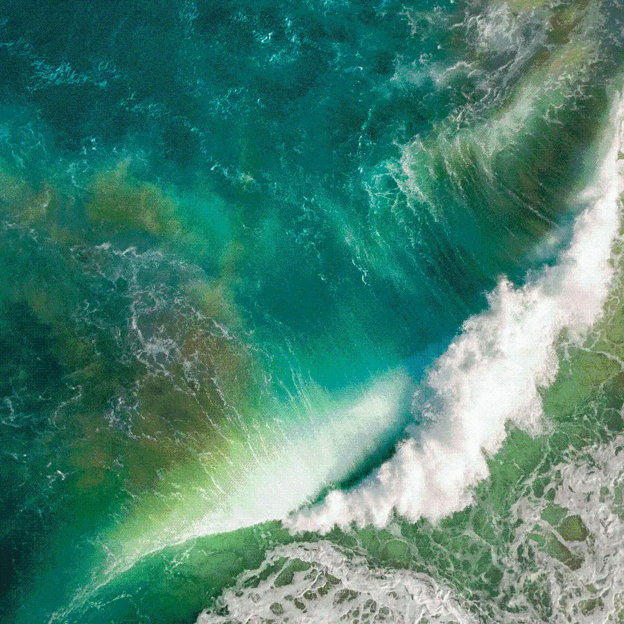 Download the image of the incredibly beautiful blue-green ocean suitable for making a photo caption