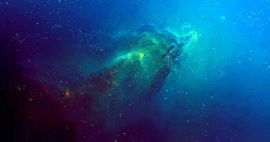 A high-quality profile photo of a galaxy and planets for girls and boys