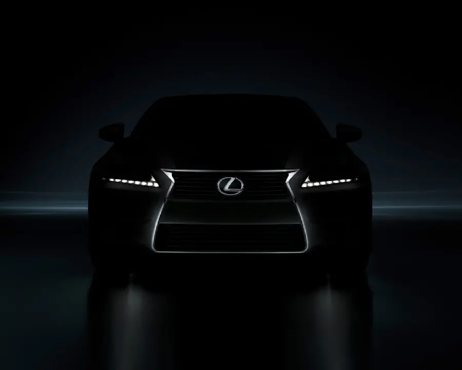 High quality Lexus car wallpaper with black and dark background